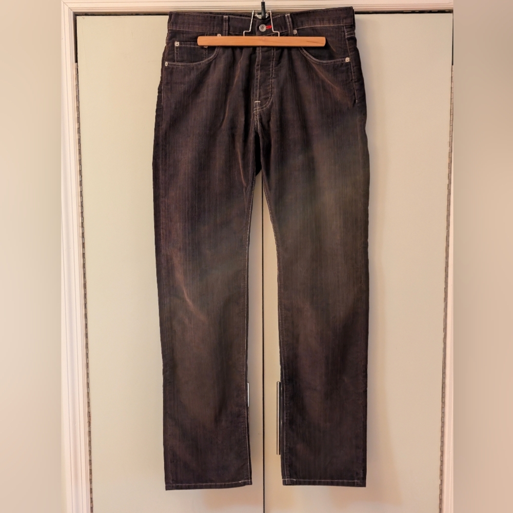 Faconnable Brown Corduroy Jeans